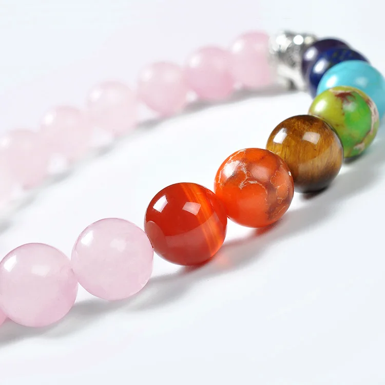 F114   2019 new women fashion quartz beads bracelet girls