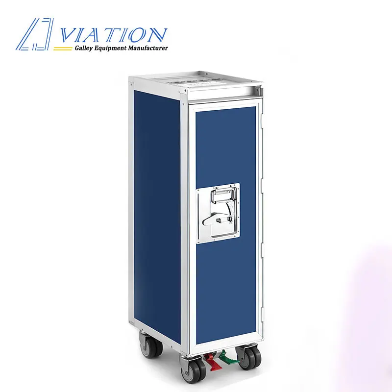 Top level crazy selling hot sell aluminum airline meal trolley