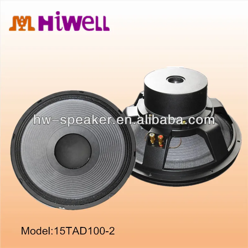 15 дюймов хороший звук Hi-Fi аудио динамик для домашнего