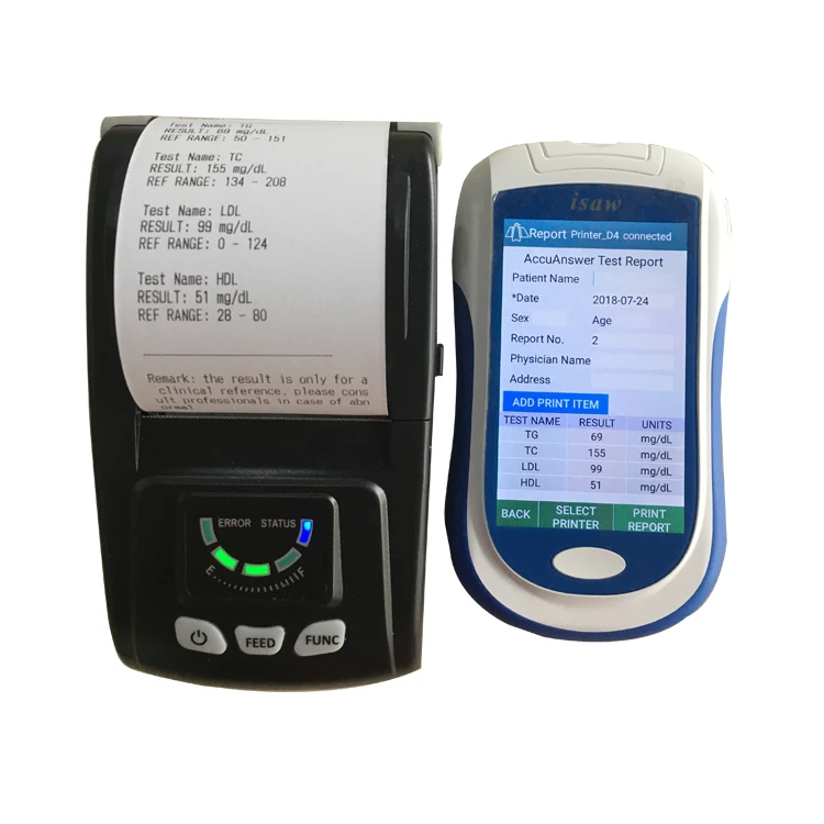 China factory suppliers blood glucose cholesterol triglycerides meter hdl cholesterol 4 in 1 test strips