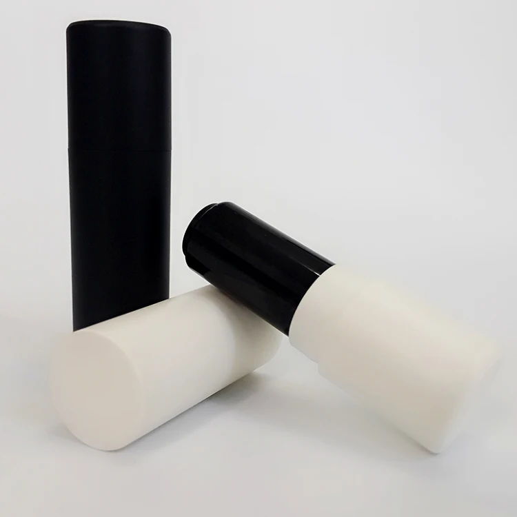 Оптовая продажа пустой косметическая упаковка жемчужно-белый помада трубки