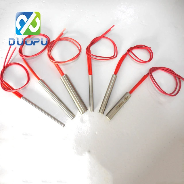 DUOPU Customized 12V 60W 4mm Diameter Cartridge Heater for Pellet Stove Igniter Heater