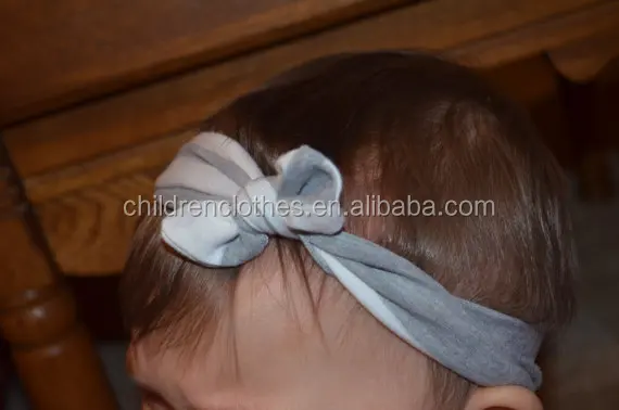 
Wholesale Custom Cotton Elastic HeadBand Cotton Hairband Lovely Baby Headband 