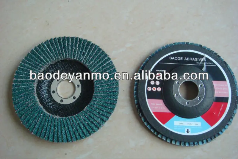 125mm Diamond flap disc for galss,steel, ceramic