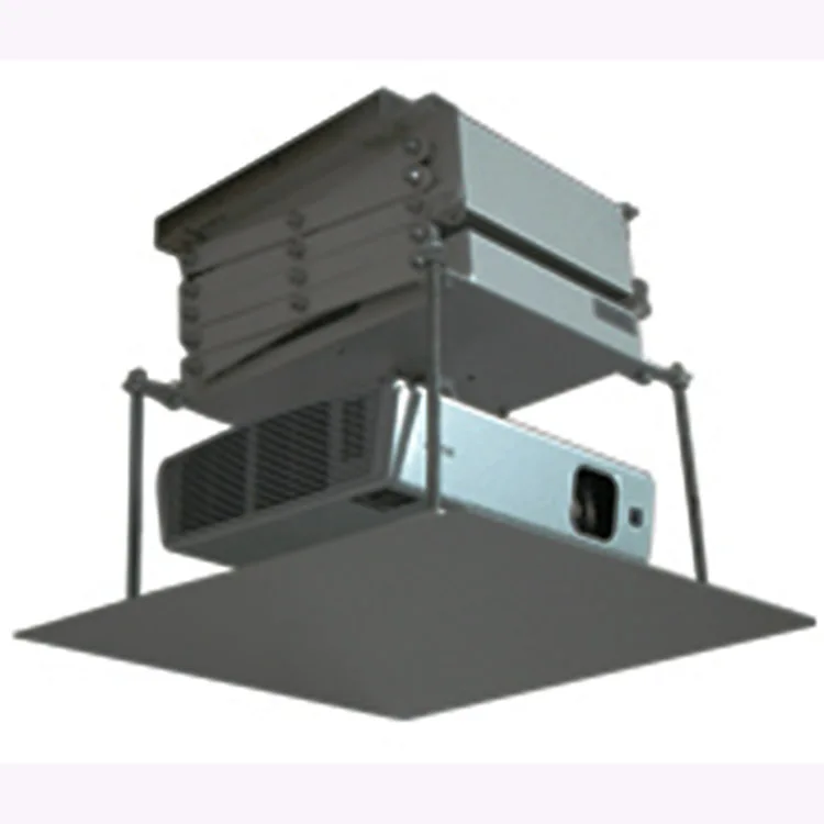 Моторизованный ножничный подъемник для проектора с универсальным держателем крепления