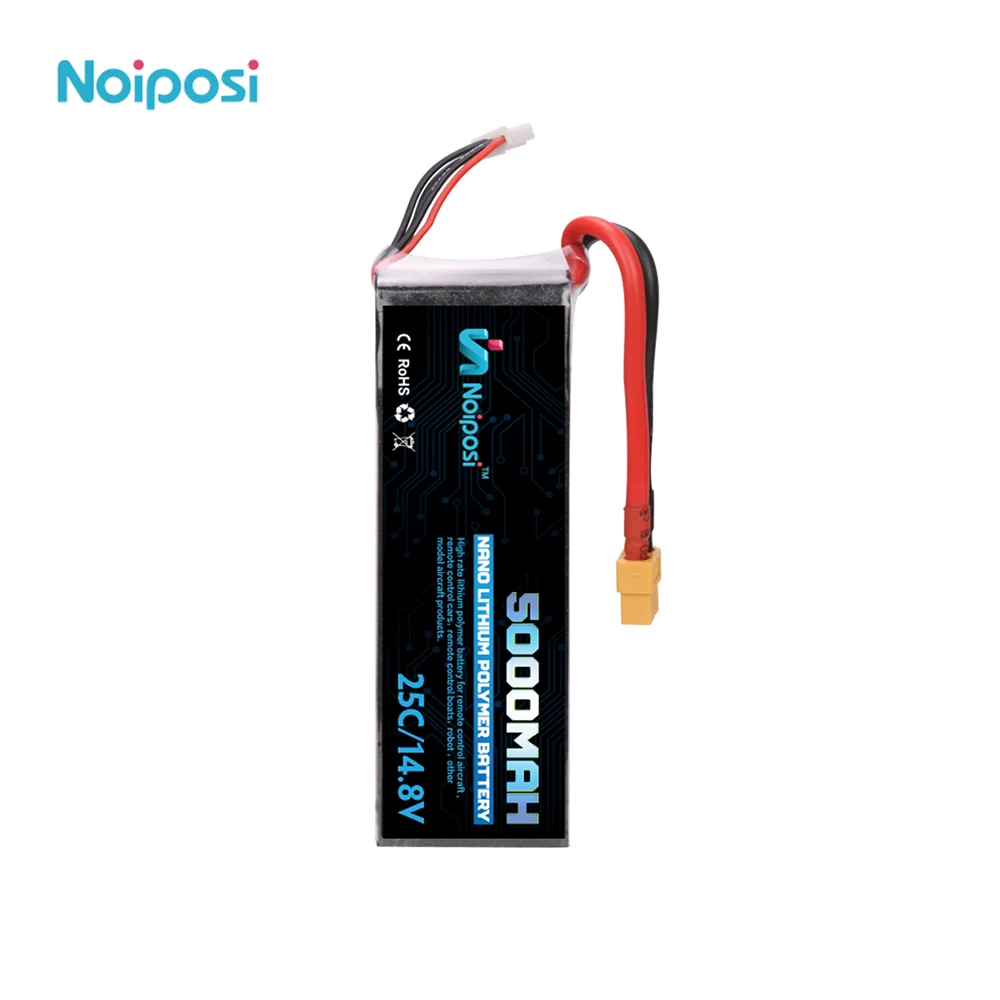 Li-ion battery pack 4s1p lipo 4s 5000mah 14.8v 50c polymer battery