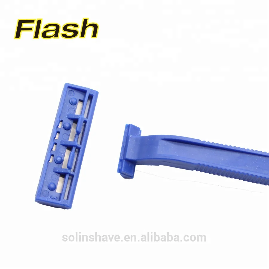 D209 Twin Blade Disposable Razor For Men Shaving Plastic Opp Bags Packing