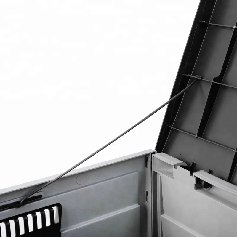 Plastic garden storage box