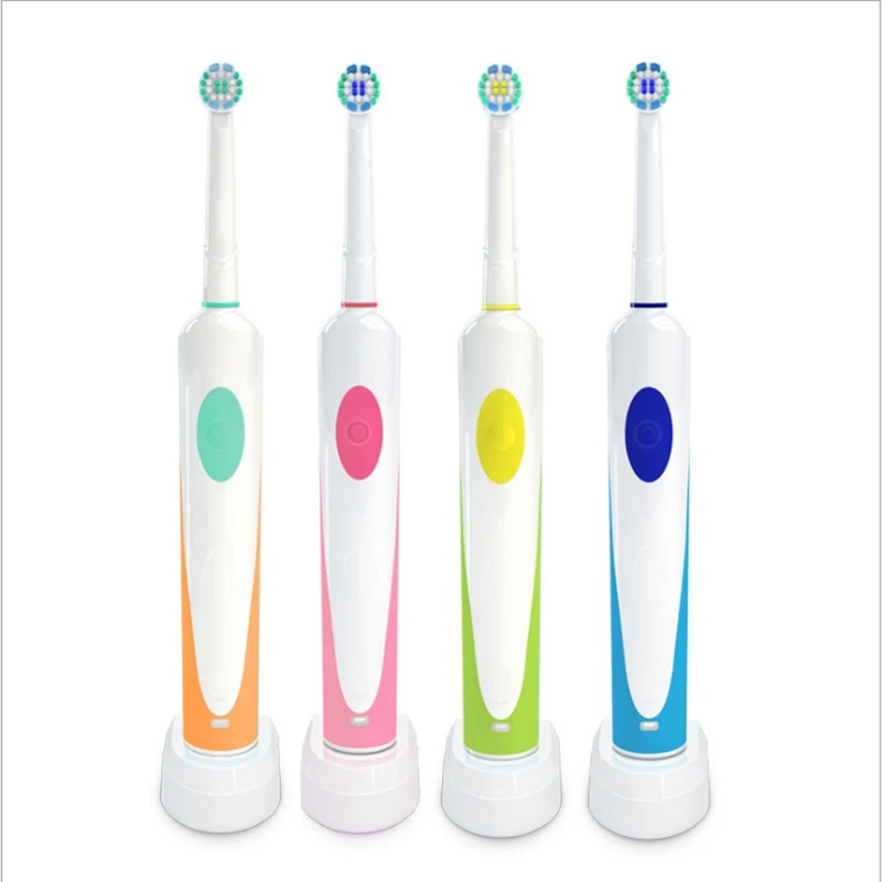 Оптовая продажа, новая модернизированная запатентованная вращающаяся на 360 электрическая зубная щетка, Электронная зубная щетка с мягкой щетиной Dupont (62034149496)