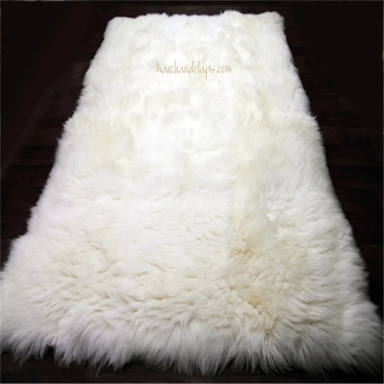 Tanned sheepskin curly fur / Tanned Sheepskin / Sheepskin Carpet