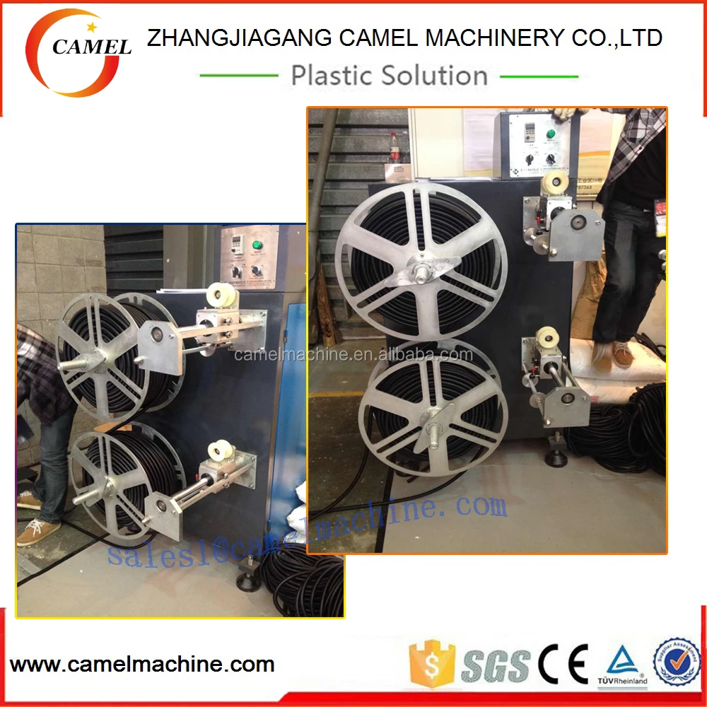 HDPE PVC pipe plastics pipe winder coiling machine hose winding machine