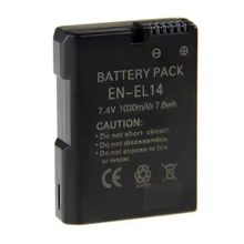 Digital Boy 1pcs ENEL14 EN-EL14 EN EL14 LI-ION Battery for Nikon COOLPIX P7000 D3100 D5100 D5200 P7700 P7100 D3200 Drop shipping