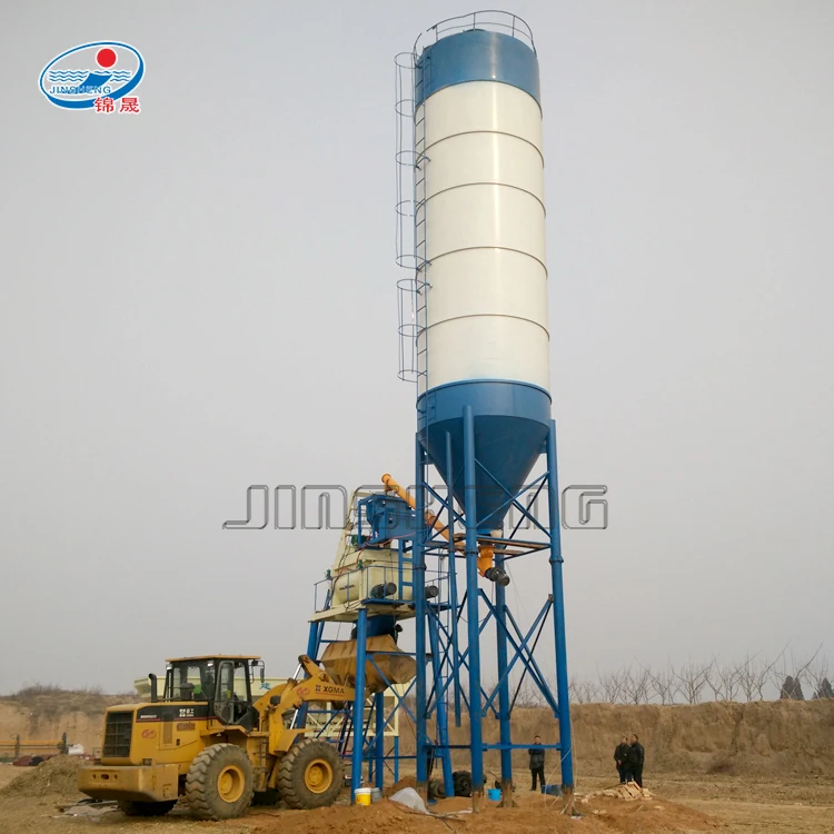 Малая бетоносмесительная установка HZS50, б/у, Производство Таиланд, по цене подъемника