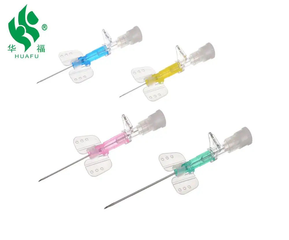 
safety sterilize types indwelling needle plastic cannula factory 