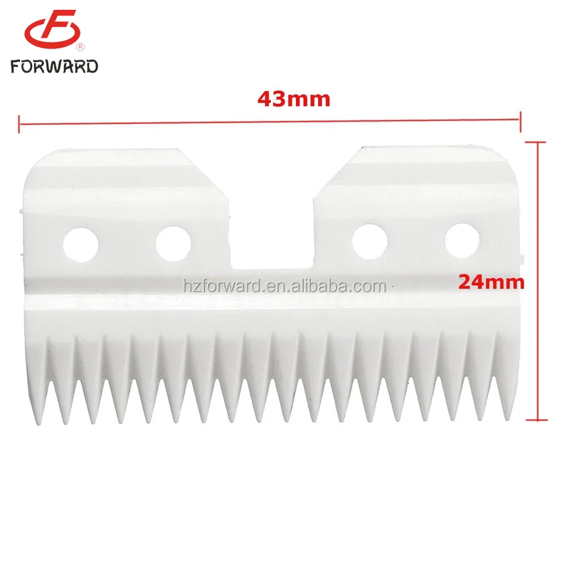 
18 & 25 teeth dog ceramic blade hair clipper 