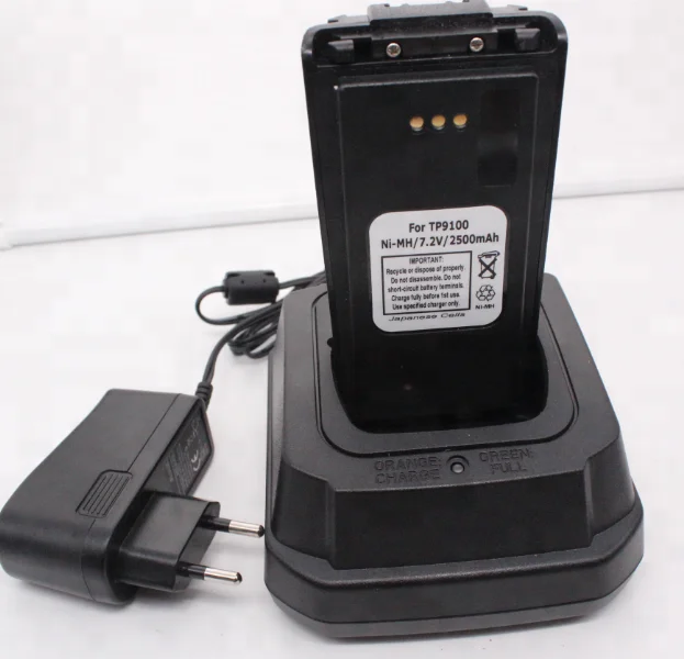 Single Bay Rapid Desk Charger for TAIT TP-9100 TP9135 TP9140 TP9155 and TP9160 walkie talkie two way radio