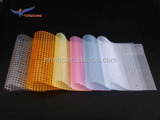 PVC Folder Transparent Mesh Travel Bag