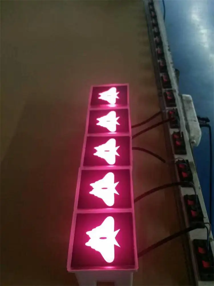 100*100 мм светодиодный стеклянный кирпич IP67 наружный светодиодный кирпич с разными узорами RGB Профессиональный сменный цвет светодиодный кирпич