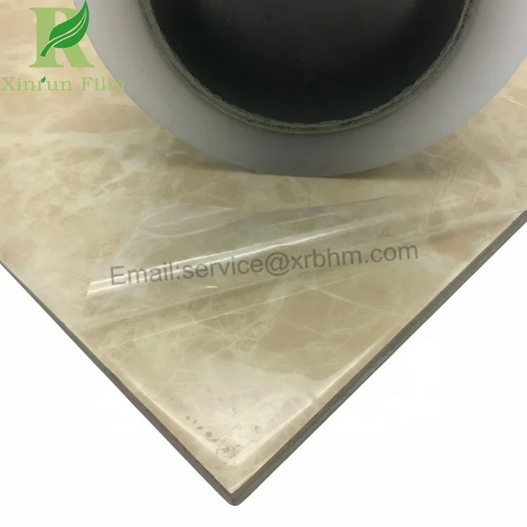 Anti Damage PE Three Layer Co Extrusion Stickiness Film for Surface Protective