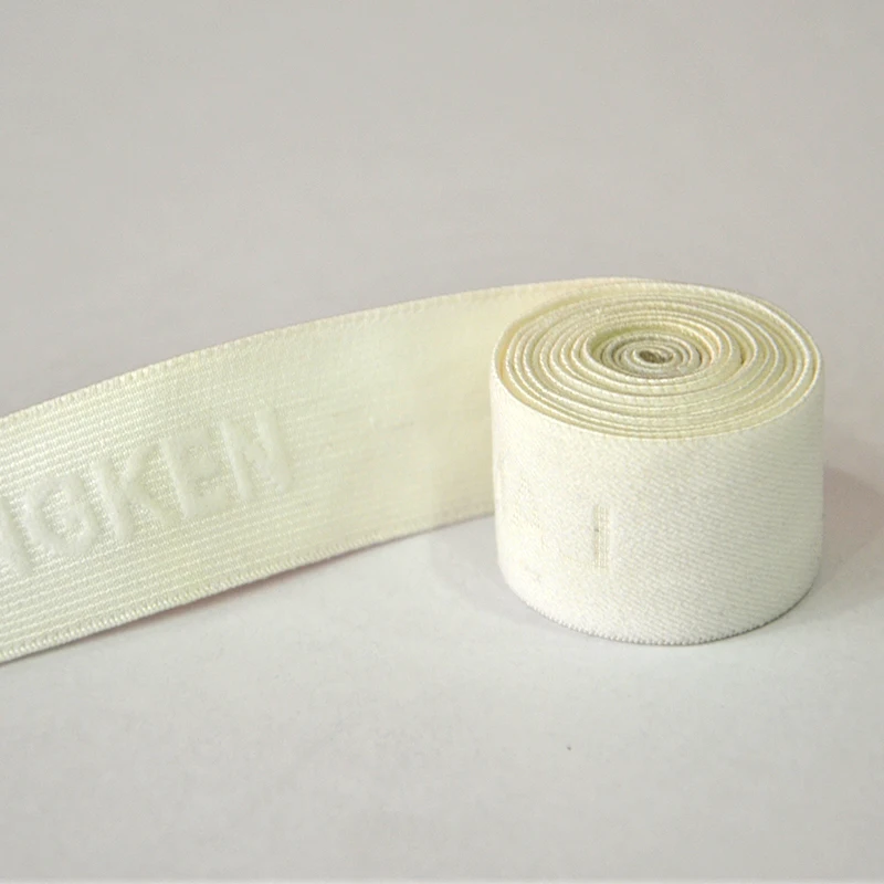 knitted soft spandex fold over elastic tape band webbing for binding clothes