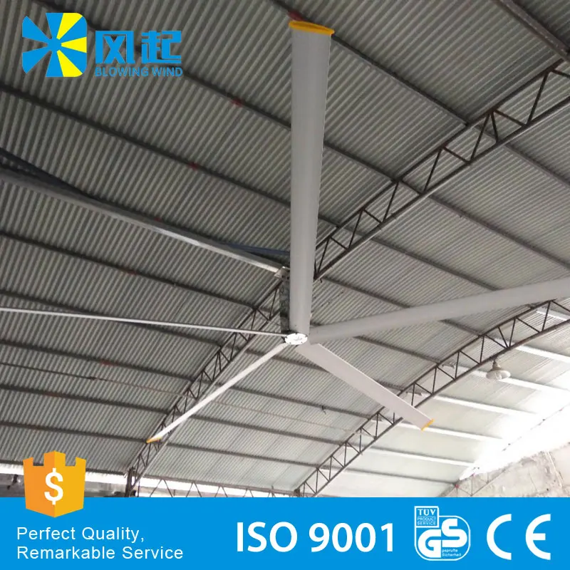 20ft Hvls Air Cooler Industrial Large Ceiling Fan Power Consumption