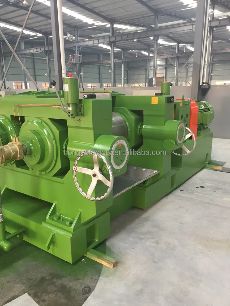 
two roll rubber refiner mixing mill for reclaimed rubber 