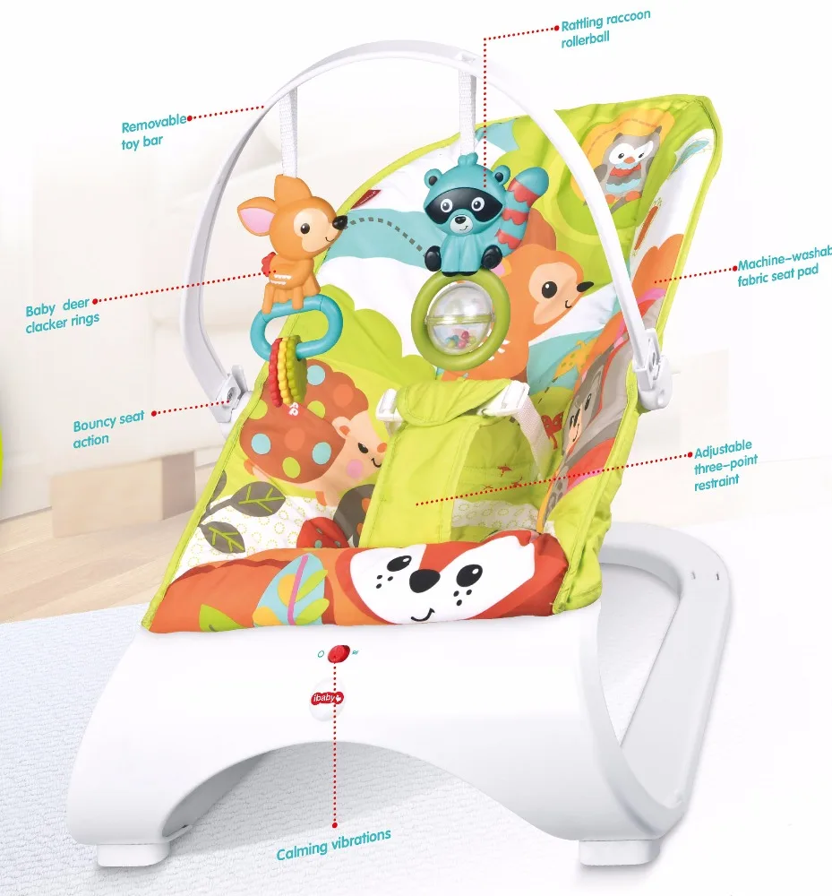 Многофункциональный рокер для новорожденных, электрическое детское кресло-качалка