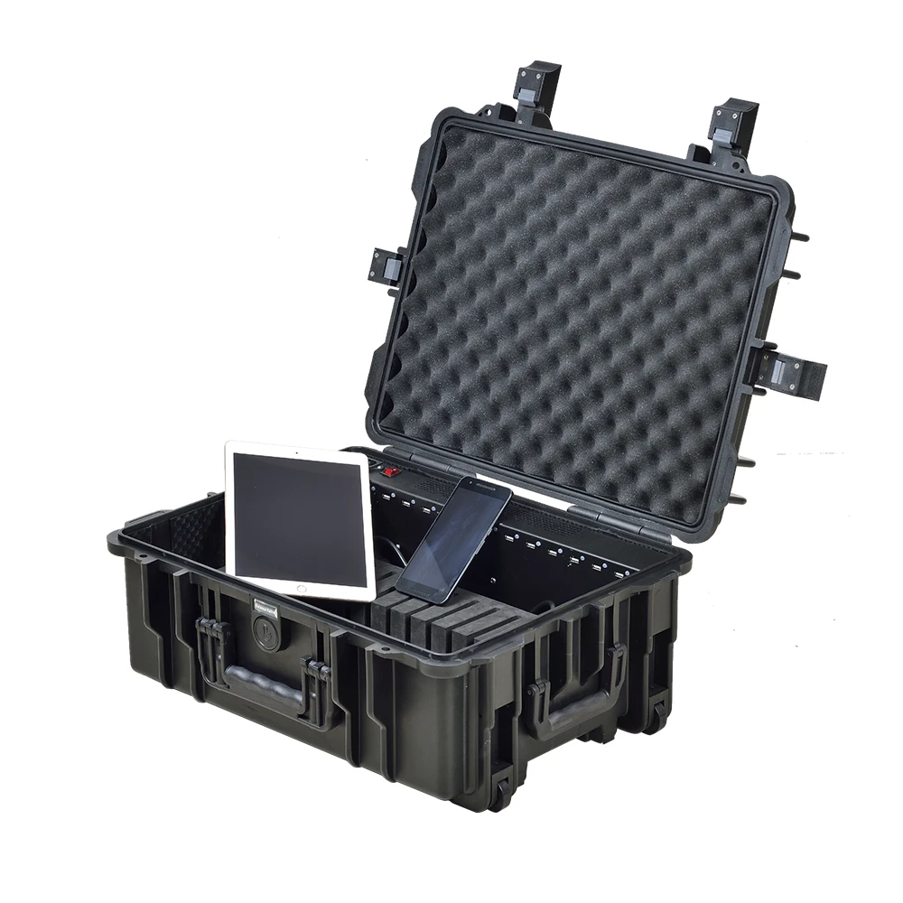 F1-14 Waterproof Tablet Storage and Charging Trolley