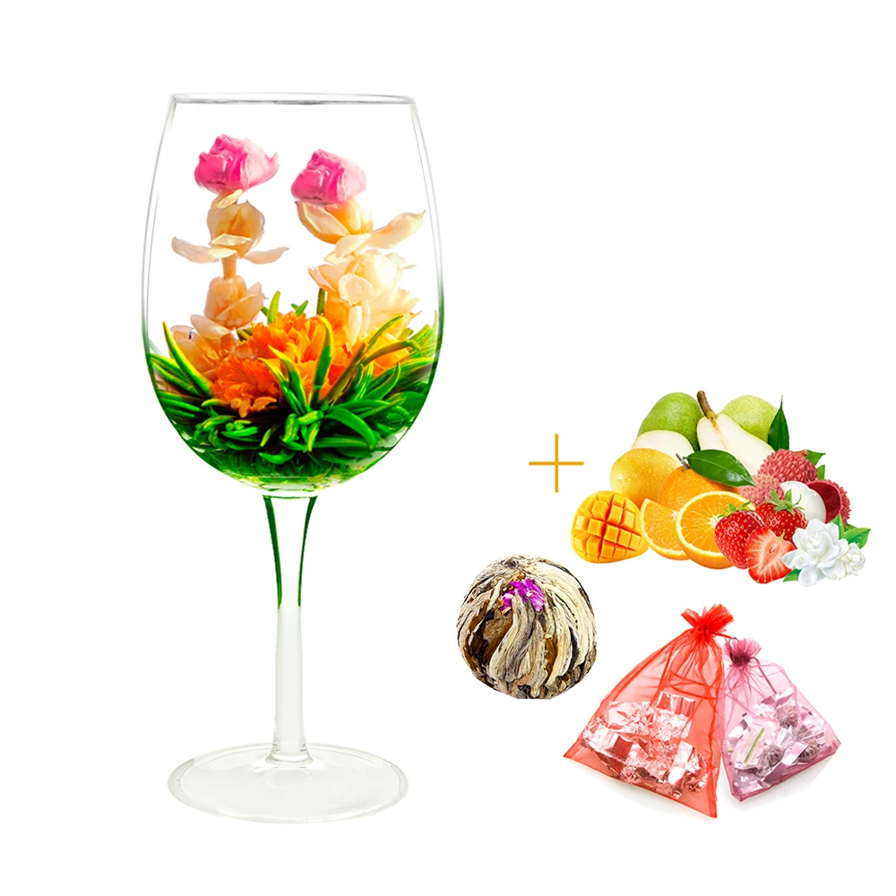 Guangdong Guangzhou Runming Tea Co.,ltd Packaging Organic Artistic Flavored Blooming Flower Tea Balls Accessories Chrysanthemum