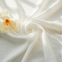 Hot sale multi color textile material jacquard custom apparel fabric rayon for home textile