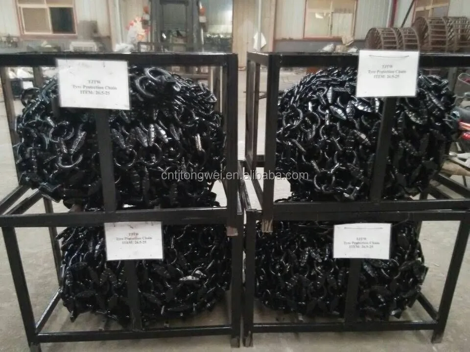 Tyre protection Chain for Japan Used komatsu Loder 600