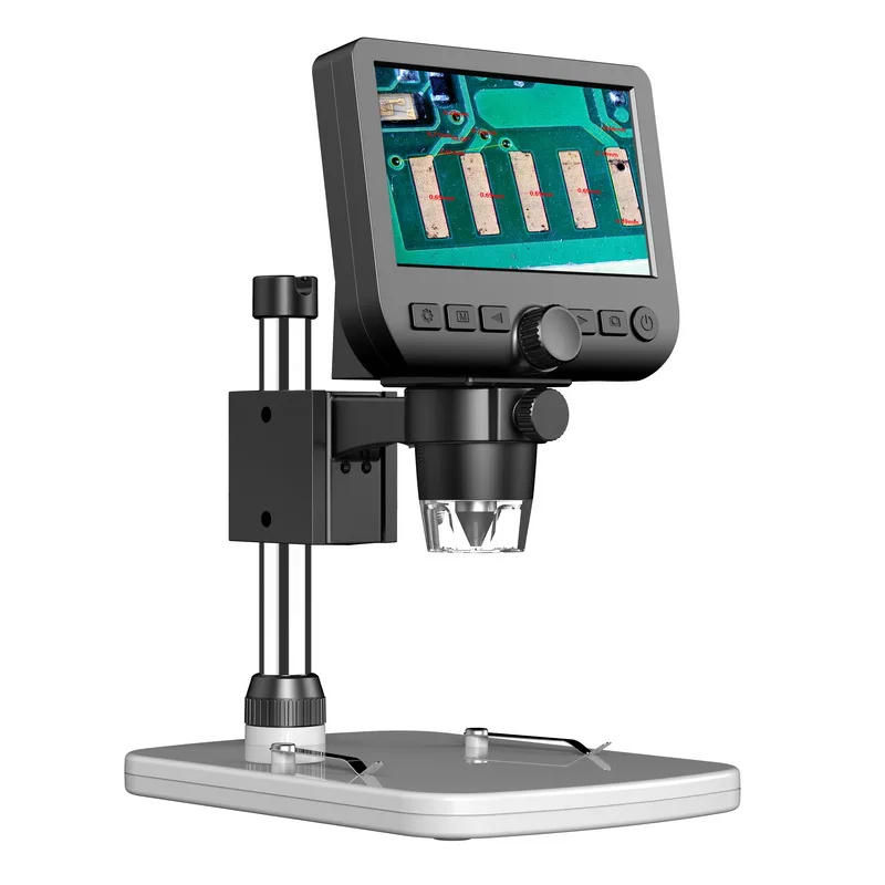 
4.3 inch LCD Inspection Microscope 600x Digital Microscope Integrating LCD/USB/TV/Android 4.3 inch LCD Inspection Microscope 600x Digital Microscope Integrating LCD/USB/TV/Android