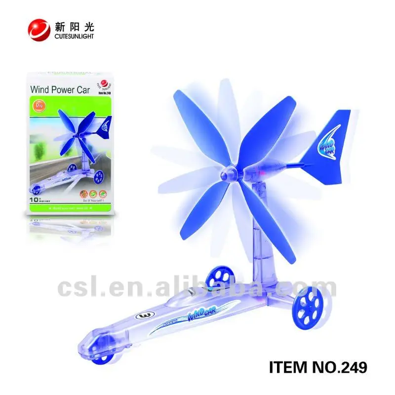 DIY toys wind power educational toys