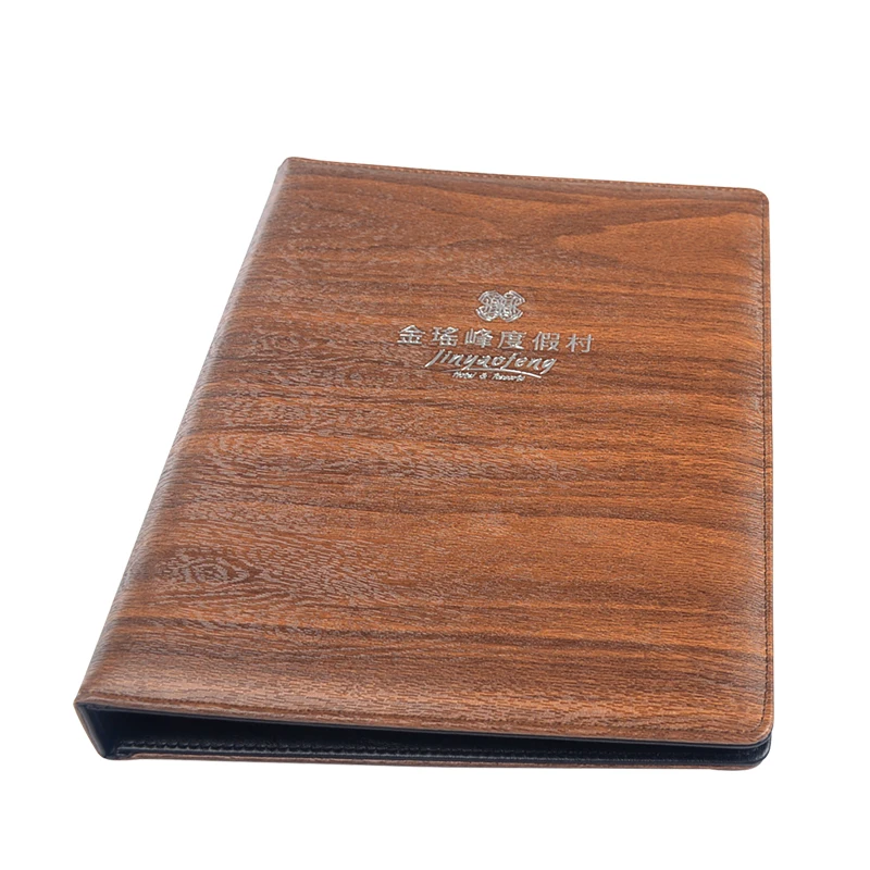 Печатная фабрика, индивидуальная Толстая папка для образцов из твердой искусственной кожи