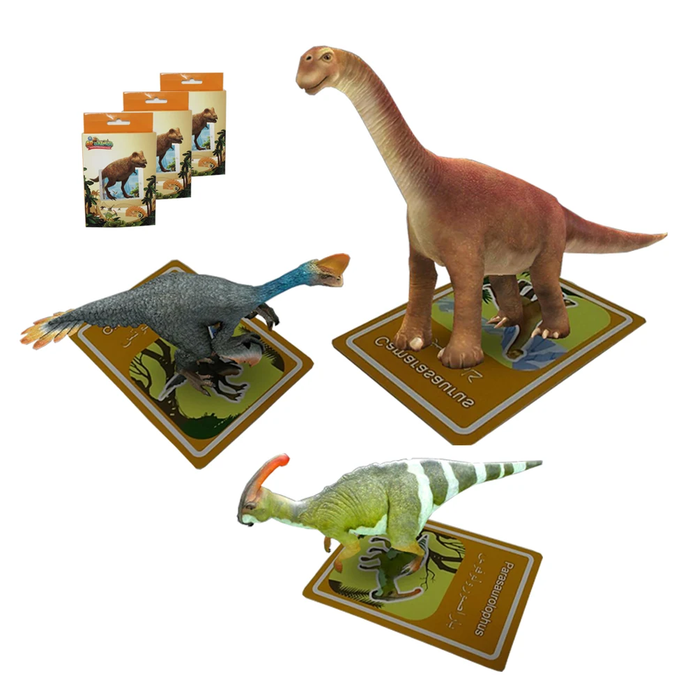 High quality AR 4D flash card new for kids smart learning