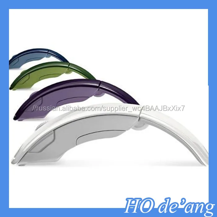 Hogift 2015 лучшие продажи Usb мышь мини беспроводная дуги складывая сенсорный мышь
