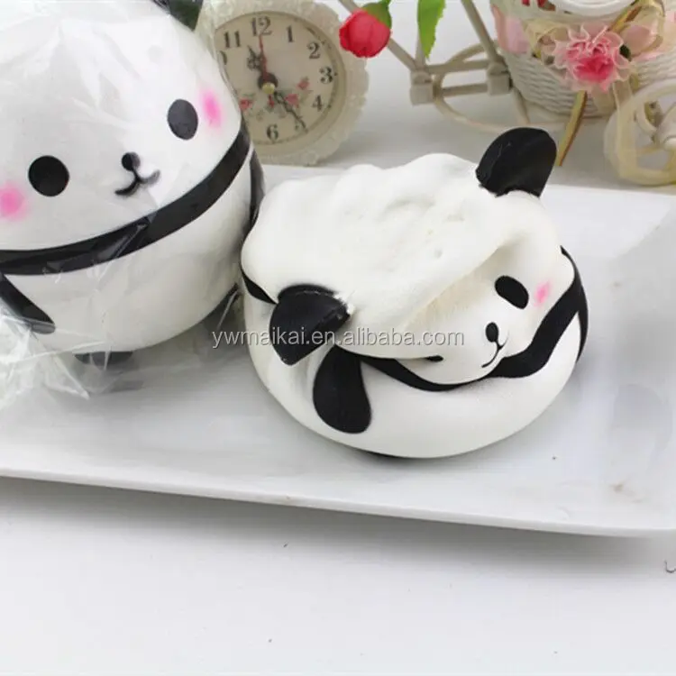 
High quality super soft slow rising animal toys jumbo squishy panda toy 