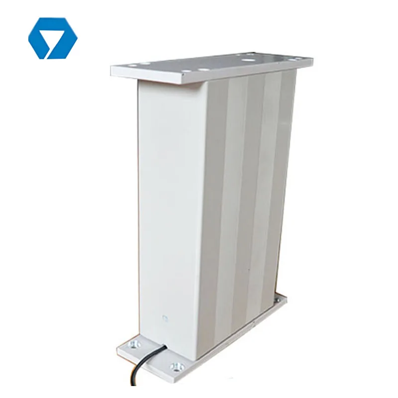 Electric lift column for TV lifting system with remote control and control box together