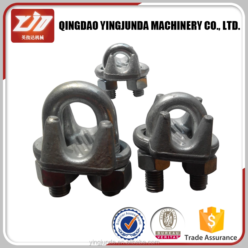 din 741 wire rope clip electric cable clip wholesale in China