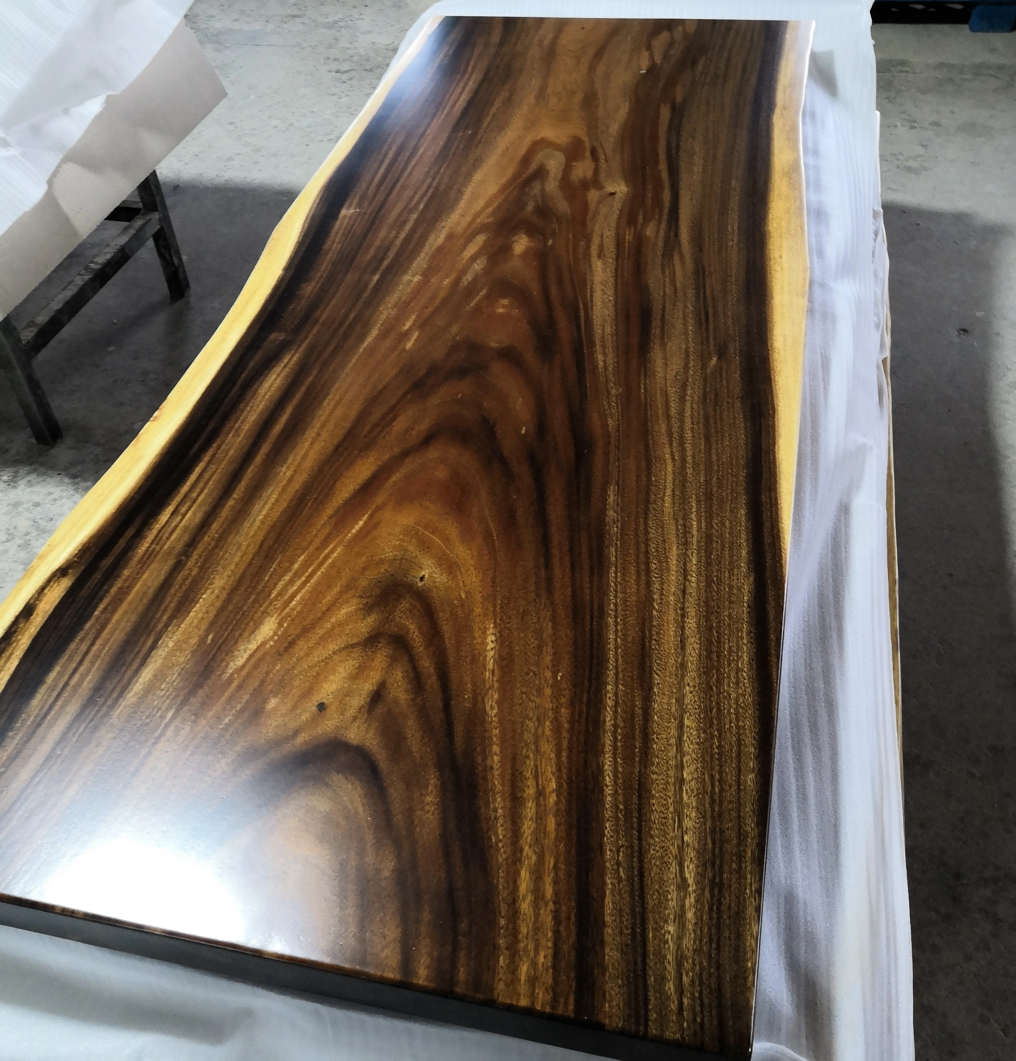 
walnut live edge table top 