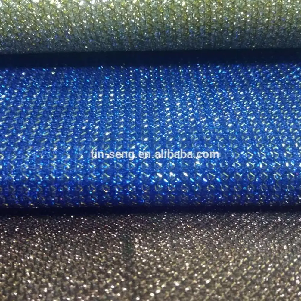 Good quality knitted mesh fabric bonding with non-woven base