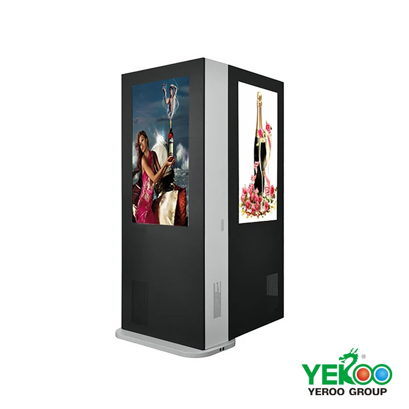 
Customized high brightness outdoor lcd advertising touch kiosk full outdoor kiosk 