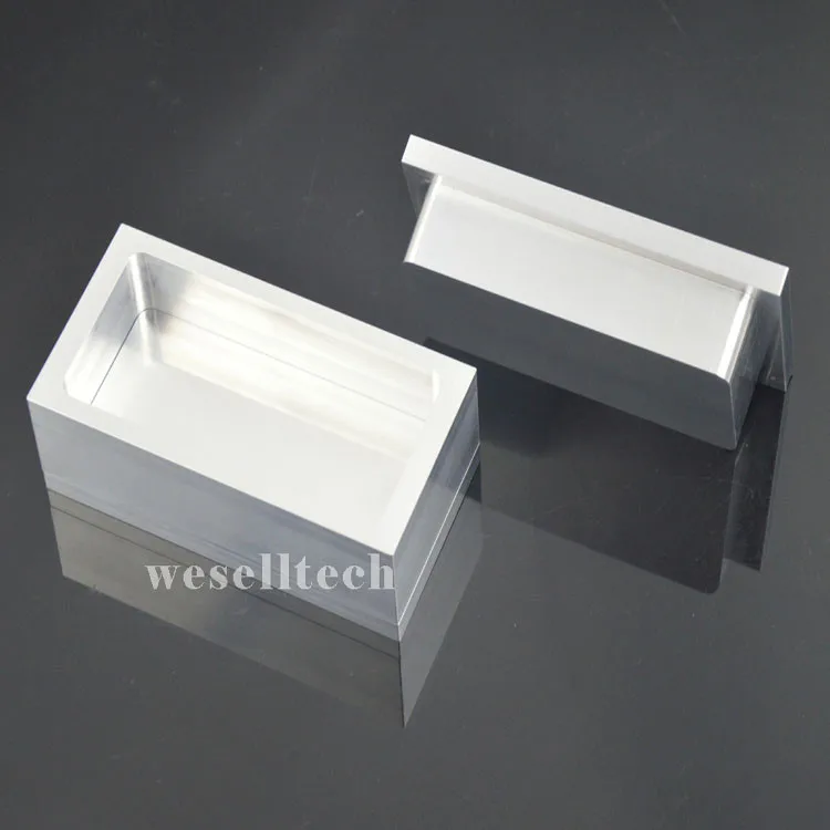 Rosin Pre Press Mold -Pure Aluminum for 2x4 plate kits accept OEM size heat press mold