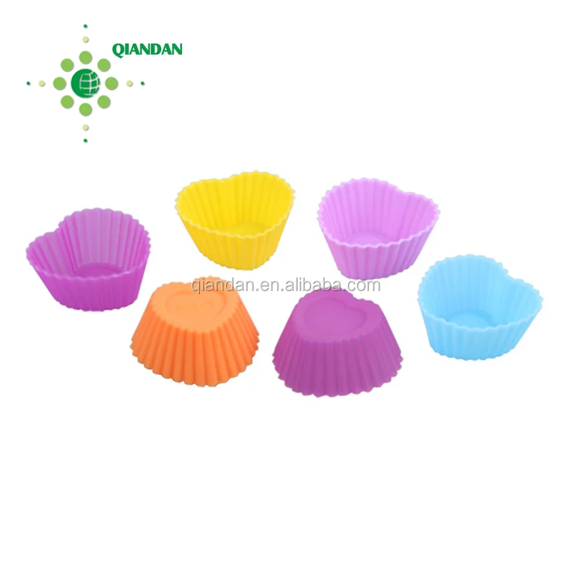 Сердце силиконовые формы кекс торт лайнера торт силиконовые формы