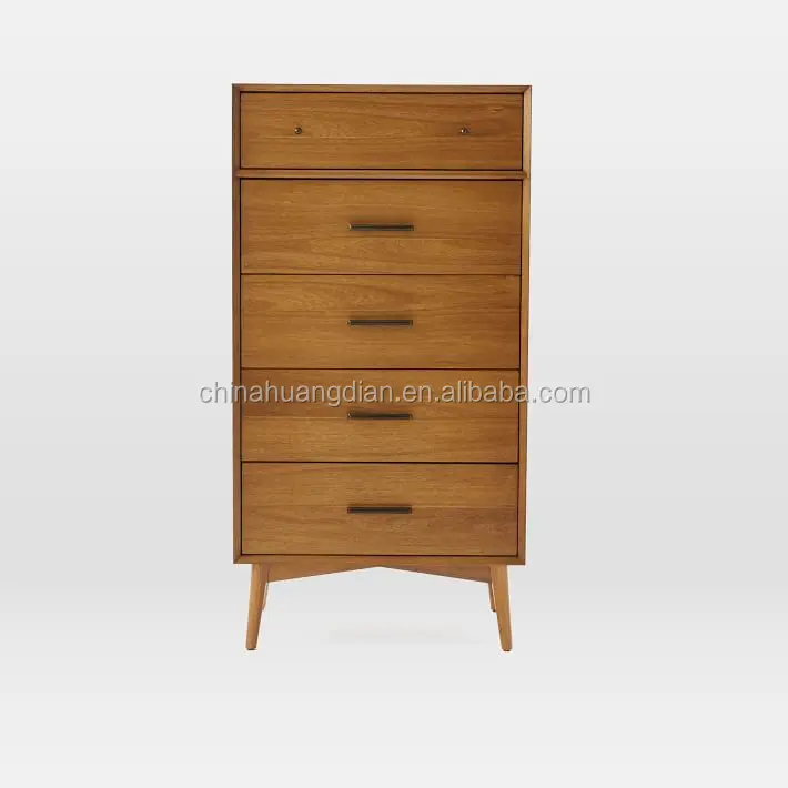 Mid-Century 5-Drawer Dresser HDDS015