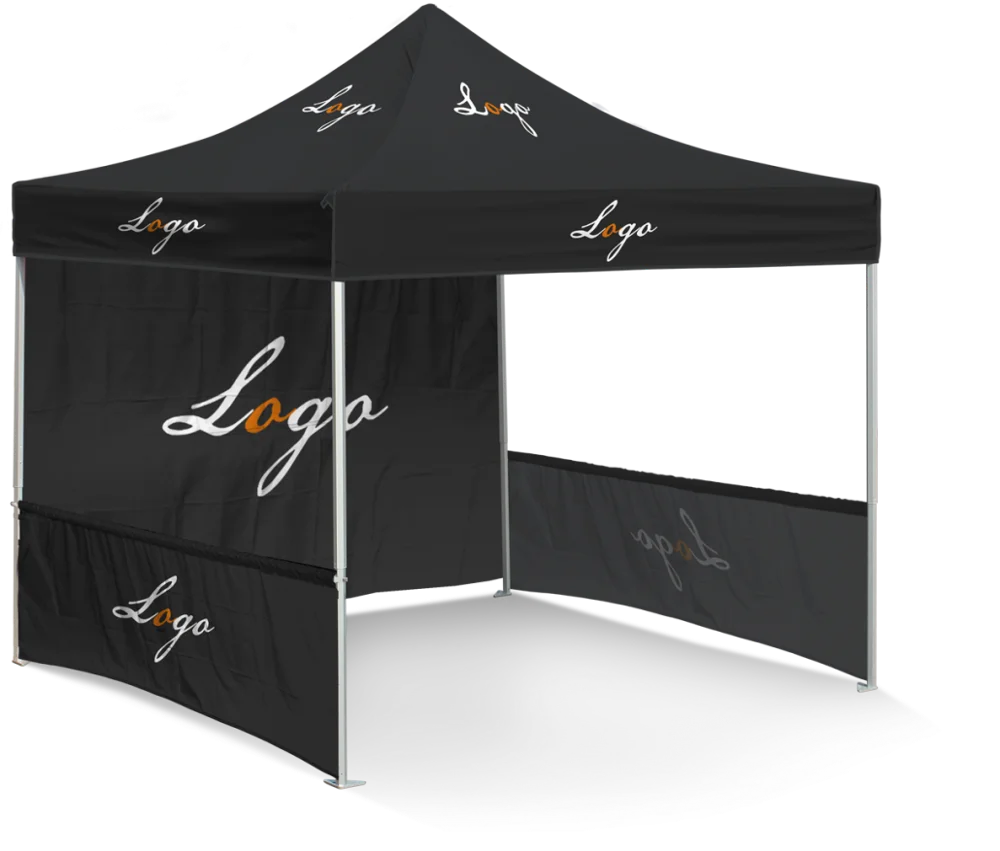 3x3ft portable foldable gazebo tent event walls advertising tent with window