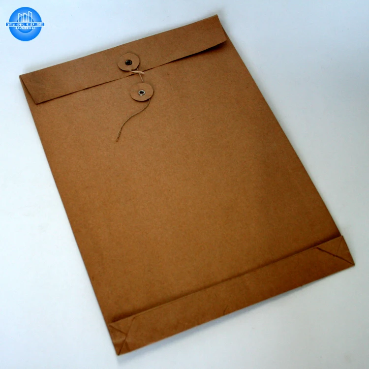 Custom Envelopes Decorative Kraft Paper Envelope Kraft Bag Envelope Postcards Greeting Card Xf9 OEM Offset Printing Sobres Kraft
