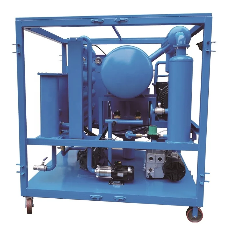 
Double Stage Vacuum Transformer Oil Dehydration Refining Plant 