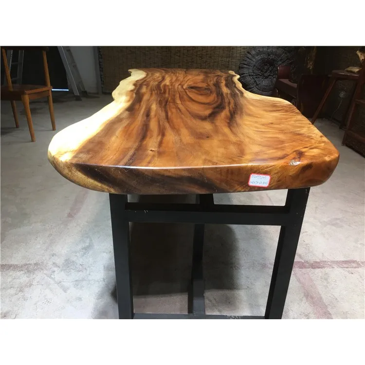  Luxury Reclaimed Design Live Edge Wood Slab Suar For