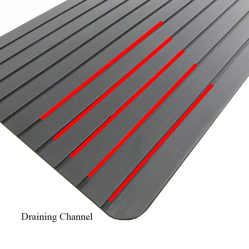 
metal defrosting tray thawing tray with silicone border 
